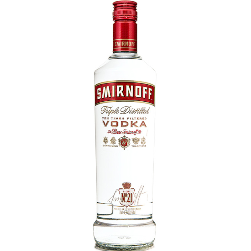 Smirnoff Vodka Red No. 21 37,5 % 0,7L