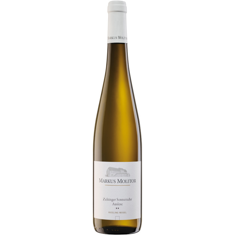 Markus Molitor Zeltinger Sonnenuhr Riesling Auslese** 2018  weiße Kapsel 0,75L