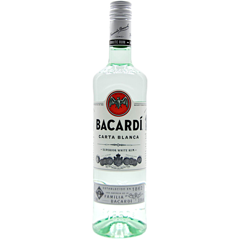 Bacardi Carta Blanca Rum 37,5% 0,7 L